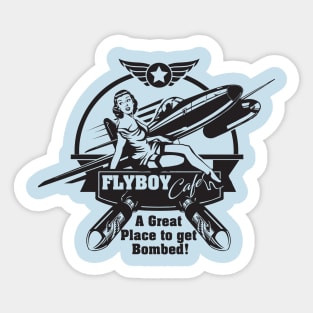 Flyboy Cafe Sticker